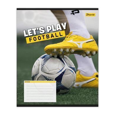 Тетрадь школьная 1Вересня Let&lsquo;s play football А5 12 листов клетка - 5
