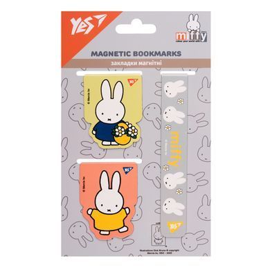 Закладки магнитные Yes Miffy 3 шт - 3