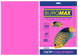 Бумага цветная NEON, малин., 20 л., А4, 80 г/м&sup2; - 2