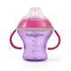 Поїлка непроливайка з м&rsquo;яким носиком (рожевий) 180 ml BabyOno - 1
