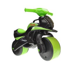 Дитяча іграшка "Байк-біговел" (чорно-зелений)/DOLONI - 1