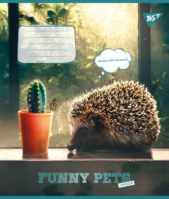 Тетрадь для записей Yes Funny pets А5 36 листов линия - 4