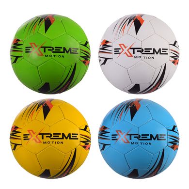 М"яч футбольний FP2104 (32шт) Extreme Motion №5,PAK PU,410 гр,руч.зшивка,камера PU,MIX 4 кольори,Пакистан - 1