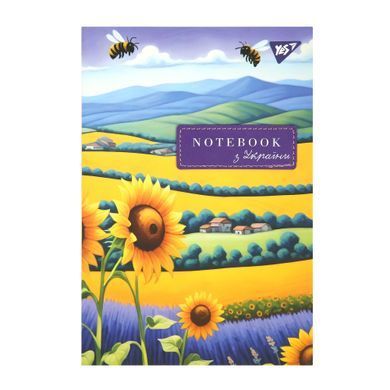 Блокнот YES Ukrainian notebook А5 64 листа клетка - 5