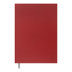 Книга канцелярская OPTIMAL 200 л/кл., А4, бордовая, бум винил - 1