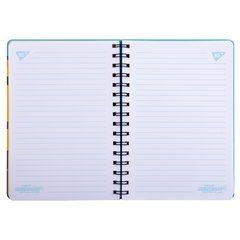 Блокнот YES А5, 80 л., дв. cпираль с резинкой Minions - 1