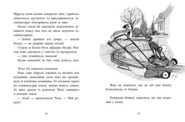 Книга серії: Агенція дивних сестер "Малинівка, стрічка та газонокосарка" Книга №2 Ранок - 3