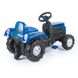 Трактор педальний (синій) DOLU - 2