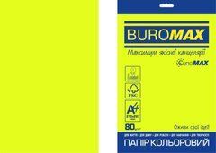 Папір кольоровий NEON, EUROMAX, жовтий, 20 арк., А4, 80 г/м&sup2; - 1