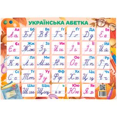 Плакат "Українська абетка" /прописна/ - 1