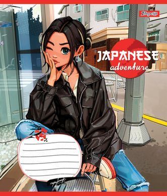 Тетрадь школьная 1B Japanese adventure А5 18 листов клетка - 4