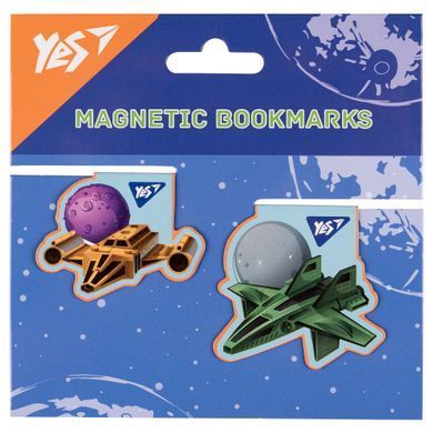 Закладки магнитные Yes Super Space, 2шт - 2