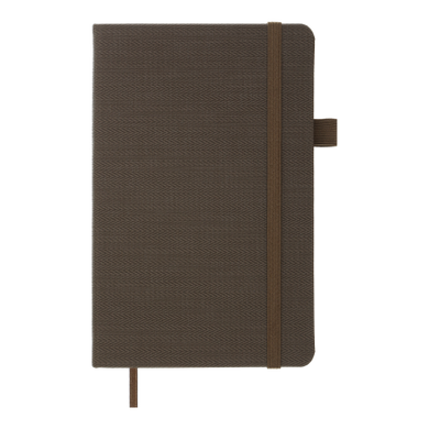 Книга записна TWEED 125*195, 96 арк., линия, обкл. штучна шкіра, сірий - 2