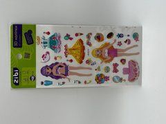 3D наліпки Дівчата балерини літній образ 18 см, KIDS Line - 1