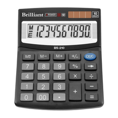 Калькулятор Brilliant BS-210, 10 разрядов - 1