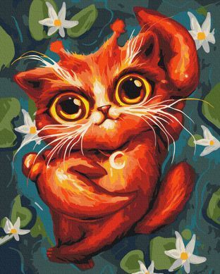 Картина за номерами 40*50см. "Котик Рак"/Brushme - 2