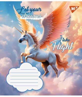 Зошит шкільний Yes Let your dreams А5 18 аркушів клітинка - 3
