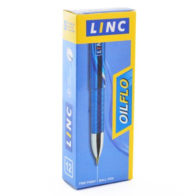 Ручка кулькова LINC Oilflo 0,7 мм синя - 2