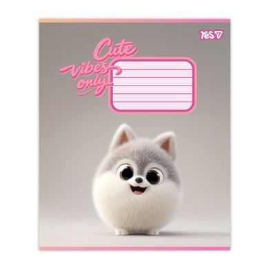 Тетрадь школьная Yes Cute vibes only А5 18 листов клетка - 3