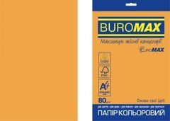 Папір кольоровий NEON, EUROMAX, помаранч., 20 арк., А4, 80 г/м&sup2; - 1