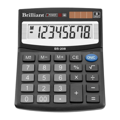 Калькулятор Brilliant BS-208, 8 розрядів - 1