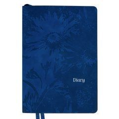 Ежедневник Leo Planner Fiore А5 недатированный мягкий синий 320 страниц - 1