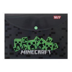 Папка-конверт Yes Minecraft Creepers B5 на кнопке - 1