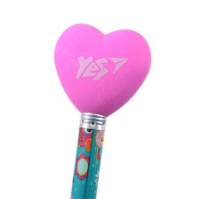 Ластик-насадка на карандаш YES Heart - 2