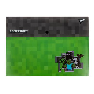Папка-конверт YES А4 на кнопці Minecraft - 3