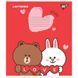 Тетрадь школьная Yes Line friends 12 листов линия - 1
