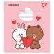 Тетрадь школьная Yes Line friends 12 листов линия - 4