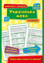 Довідник у таблицях (1-4 класи) — Українська мова. 1–4 класи - 1