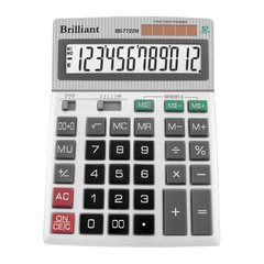 Калькулятор Brilliant BS-7722M, 12 розрядів - 1