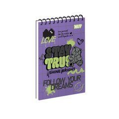 Зошит для записів Yes Follow Your Dreams А6 80 аркушів - 1