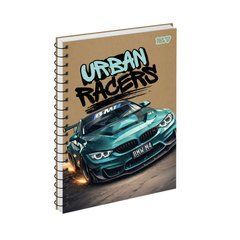 Тетрадь для записей Yes urban blue racers А5 80 листов клетка - 1