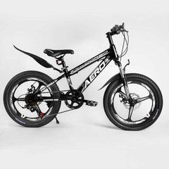 Детский спортивный велосипед 20&rsquo;&rsquo; CORSO &laquo;AERO&raquo; 54032 (1) стальная рама, оборудование Saiguan, 7 скоростей, литой диск, собран на 75 - 1