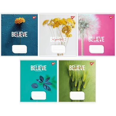 Тетрадь для записей Yes Believe in yourself А5 48 листов линия - 5