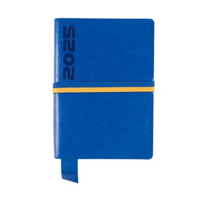 Ежедневник 12х20cм Leo Planner датированный 2025 Identico синий 352 стр - 1