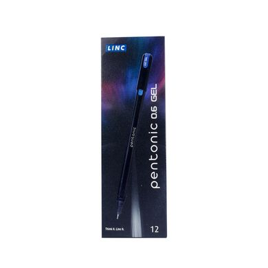 Ручка гелевая LINC Pentonic дисплей 100 шт 0,6 мм черная - 2