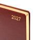 Ежедневник Leo Planner City А5 датированный 2027 твердый коричневый 368 страниц - 5