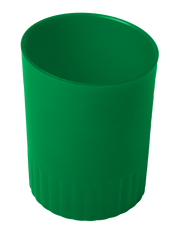 Стакан пластиковый для письменных принадлежностей, JOBMAX, зеленый - 1
