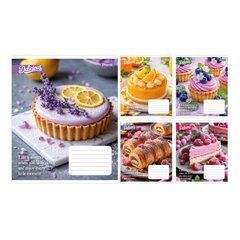 Зошит шкільний 1Вересня Cake А5 18 аркушів клітинка - 1