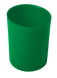Стакан пластиковий для письмового приладдя, JOBMAX, зелений - 1