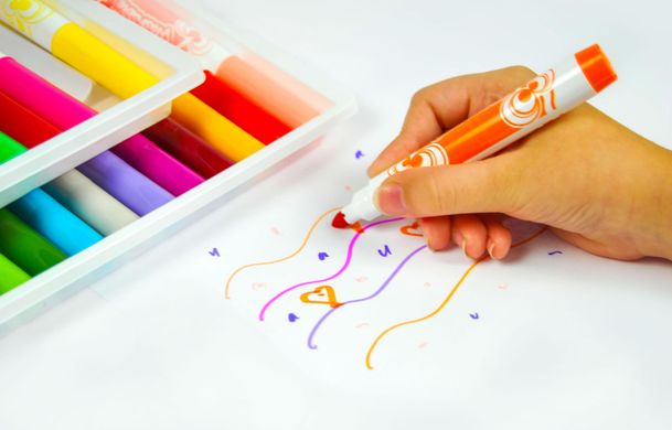 Фломастери 24кол. Super Washable Color Markers MARCO - 3