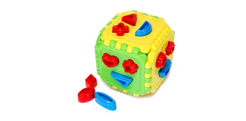 Іграшка "Сортер куб В" - 2