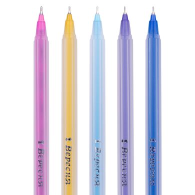 Ручка шариковая 1 Вересня Natural 0,6мм синяя - 3