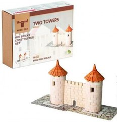 Іграшка-конструктор з міні-цеглинок "Дві вежі" серія "Старе місто" 470 дет. - 1