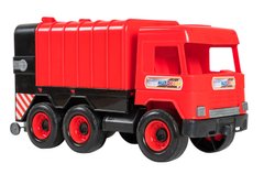 Авто "Middle Truck" Сміттєвоз (червоний) WADER - 1