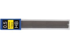 Стержні до механічного олівця HB-0,5мм. в пеналі 12шт. - 1