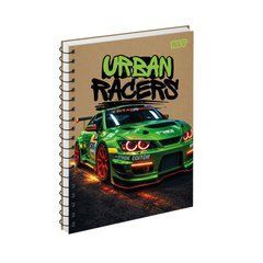 Тетрадь для записей Yes urban green racers А5 80 листов клетка - 1